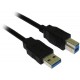EQUIP Cable USB3.0 A-B 1,8m Azul (EQ128292)