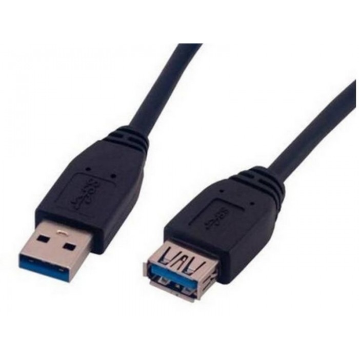 Nanocable USB 3.0 Tipo A/M-A/H 1m Blue (10.01.0901-BL)