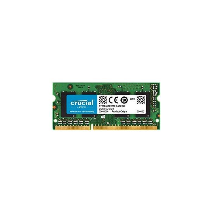 Módulo CRUCIAL DDR3L 4Gb SoDIMM 1600MHz(CT51264BF160BJ)