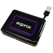 APPROX Black DNI Card Reader (APPCRDNIB)