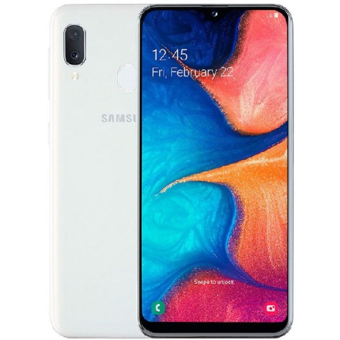 Smartphone Samsung A20E 5.8" OC 3Gb 32Gb White (A202)