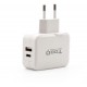 Charger TOOQ USB-C+USB-A White (TQWC-2SC02WT)