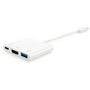 Adaptador EQUIP USB-C a HDMI/USB3-A/USB-C (EQ133461)