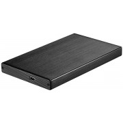 Caja HDD TOOQ 2.5" SATA USB3 Negro (TQE-2527B)