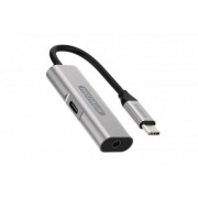 Adapter Sitecom USB-C/Audio 3.5mm + PD (CN-396)