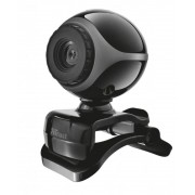 Webcam TRUST con MIC Exis USB Black-Silver (17003)