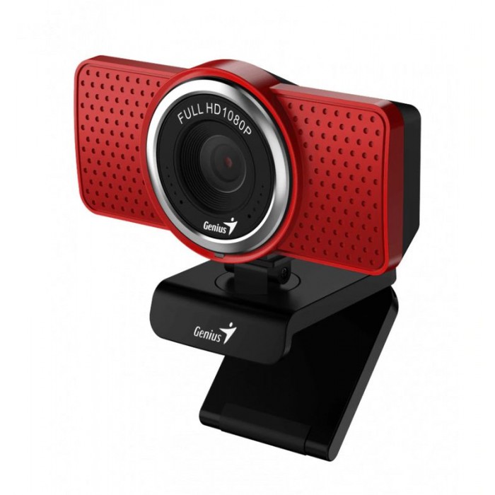 Webcam Genius ECAM 8000 FullHD Red (32200001401)