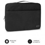 Laptop bag SUBBLIM Elegant Sleeve 14" Black (LS-0TS0001)