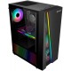 Caja UNYKA GLAYZE RGB ATX Gaming 1Usb Black (511301)