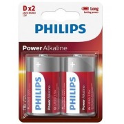 Batteries PHILIPS Alcalina C 1.5V Pack x2 (LR14P2B/05)