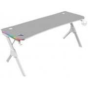 Table Mars Gaming 160x60x74cm RGB white (MGDXLRGBW)