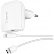 Wall Charger BELKIN Cable Usb-c a LGT (F7U096VF04-WHT)