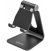 Stand AISENS Smartphone/Tablet 1 Pivote M black (MS1PM-084)