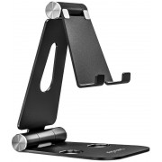 Soporte AISENS Smartphone/Tablet 2 Pivotes XL Negro (MS2PXL-096)