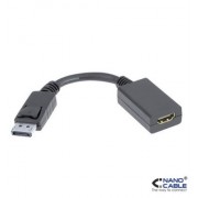 Nanocable DP-HDMI DP/M-HDMI/H 15cm (10.16.0502)