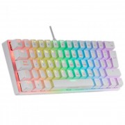 Keyboard Mars Gaming RGB mechanical switch Marron,white (MK60WBRES)