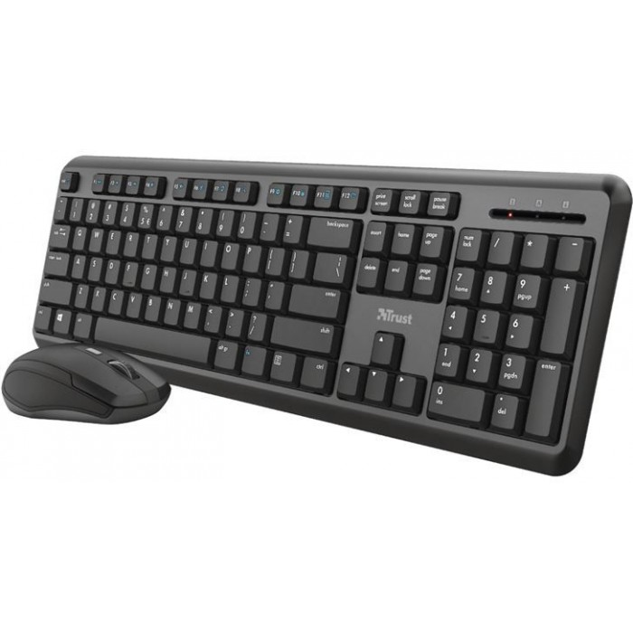 Keyboard + mouse TRUST Ody Wireless black (23944)