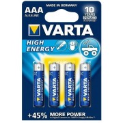 Battery VARTA Alkaline AAA LR03 4pieces (38431)