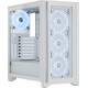 Case CORSAIR Icue 4000D RGB white (CC-9011241-WW)