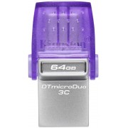 Kingston DT 64Gb USB-A USB-C USB Flash Drive (DTDUO3CG3/64GB)