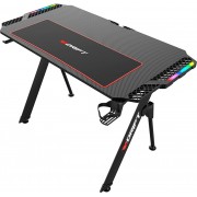 Mesa Gaming Drift RGB 116x75x60cm Negra (DRDZ150RGB)