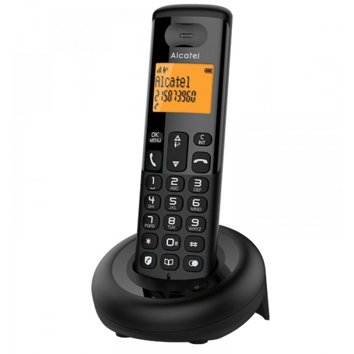 Cordless phone ALCATEL DEC E160 Black (ATL1426687)