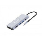 Adapter CONCEPTRONIC USB-C 10en1 100W Grey (DONN20G)