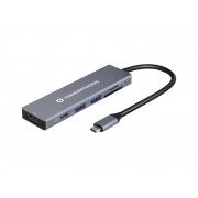 Dock CONCEPTRONIC 6en1 USB-C a HDMI/USB/SD/TF (DONN23G)