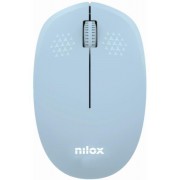 Mouse NILOX Wireless 1000dpi 3buttons Blue (NXMOWI4012)
