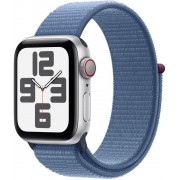 Apple Watch SE GPS 4G 40mm Plata Correa Azul (MRGQ3QL/A)