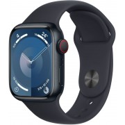 Apple Watch S9 GPS 4G 41mm Negro Correa Negra (MRHT3QL/A)