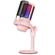 Microphone Mars Gaming ARGB USB-A/C 3.5m Pink (MMICSEP)