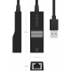 Adapter AISENS USB-A 3.0/M a RJ45/H 15cm (A106-0766)
