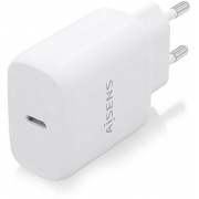 USB wall charger AISENS 1xUSB-C 25W White (A110-0756)