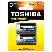 Pack 2 Batteries Toshiba C 2 alkaline 1.5V (LR14GCP BP-2)