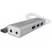 T. Sonido APPROX USB 5.1 + Hub 3xUSB3.0 (APPUSB51HUB)